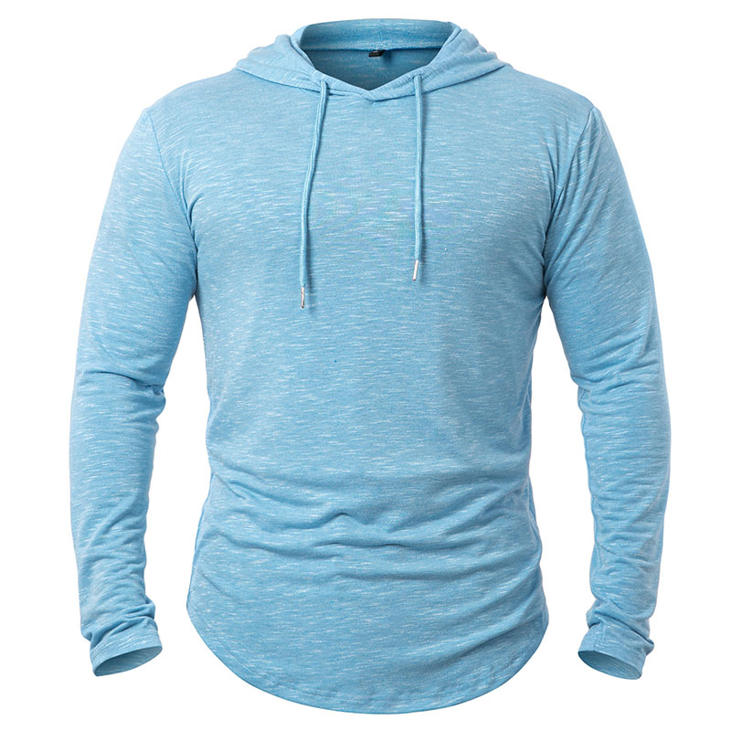 Running Gear Autumn - Leichte, sportliche Kapuzenpullover für Herren, langärmelig,