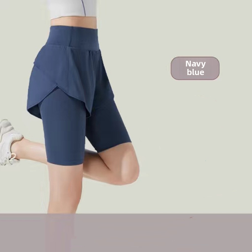 Running Gear Woman - Damen 2-in-1 Laufshorts Schnelltrocknend Locker Sitzend