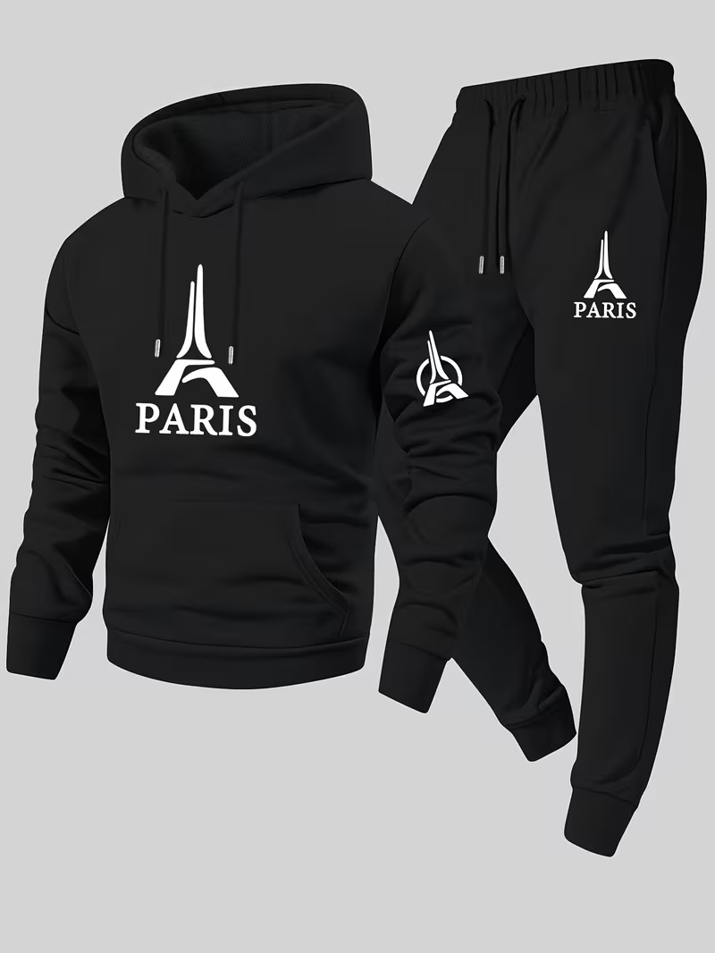 Running Gear Autumn - Paris Herren Urban Casual Zweiteiler Set