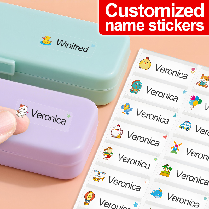 Blister Plaster Sport - Personalisierte Namensaufkleber - Wasserfeste Etiketten für