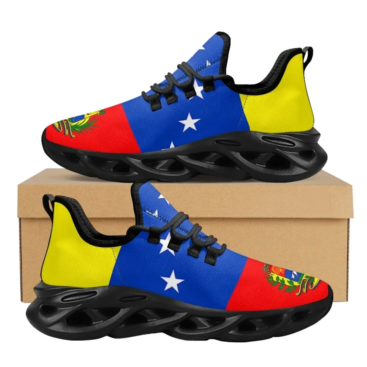 Venezuela-Flaggen-Sneaker für  – Running Gear Woman Bewertung und Preis