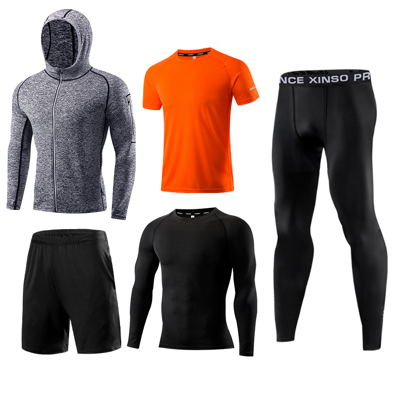 5-teiliges Herren-Fitness-Klei – Running Gear Autumn Bewertung und Preis