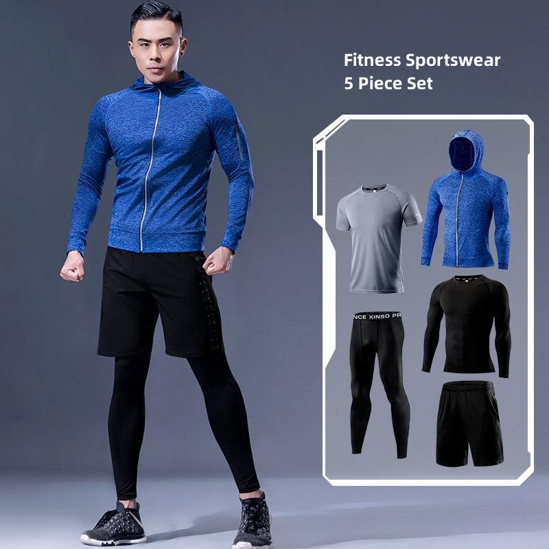 5-teiliges Herren-Fitness-Klei – Running Gear Autumn Bewertung und Preis