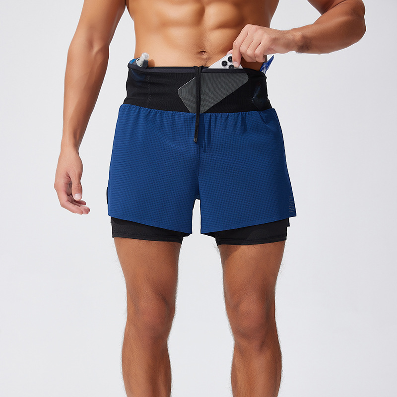 Herren 2-in-1 Sportshorts mit  – Trail Running Gaiter Bewertung und Preis