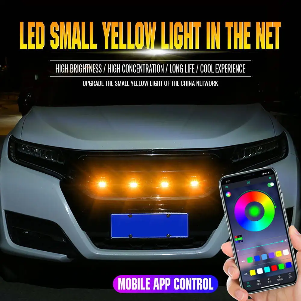Led Auto Front Grille Beleucht – Running Gear Accessories Bewertung und Preis