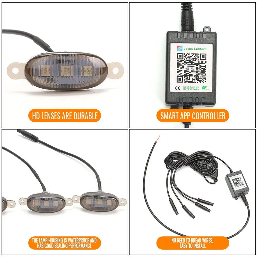 Led Auto Front Grille Beleucht – Running Gear Accessories Bewertung und Preis